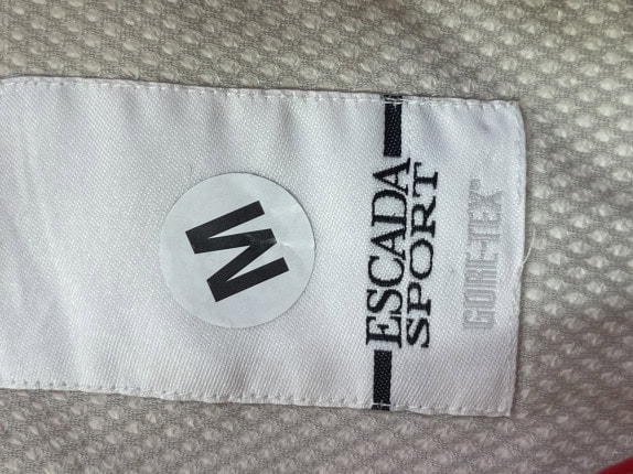 1998 ESCADA SPORTS JACKET ΑΘΛΗΤΙΚΟ ΚΟΚΚΙΝΟ ΓΥΝΑΙΚΕΙΟ PRE OWNED M