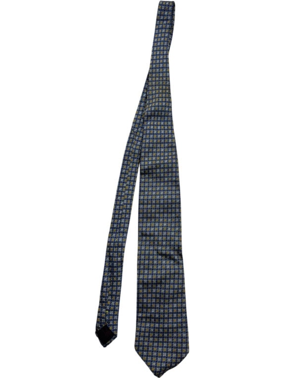 ETRO TIE CLASSIC BLUE MENS PRE OWNED