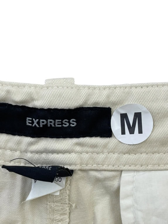 EXPRESS PANTALONI CARGO UTILITY CREMA UOMO PRE OWNED M