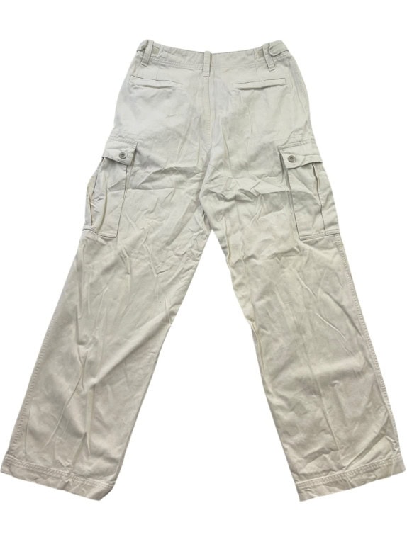 EXPRESS PANTALONI CARGO UTILITY CREMA UOMO PRE OWNED M