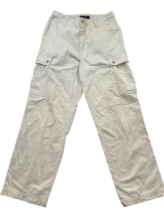 EXPRESS PANTALONI CARGO UTILITY CREMA UOMO PRE OWNED M