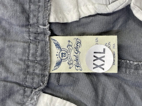 FADDEN GALBY CARGO SHORTS CASUAL ΓΚΡΙ ΑΝΤΡΙΚΟ PRE OWNED XXL