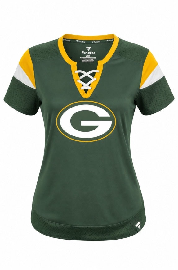 FANATICS MAGLIA FOOTBALL ATHLETIC VERDE DONNA PRE OWNED M