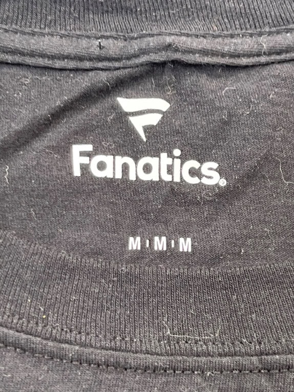 FANATICS GRAPHIC TEE SPELL OUT ΜΑΥΡΟ ΑΝΤΡΙΚΟ PRE OWNED M