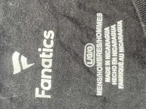 FANATICS GRAPHIC TEE UNITED WE CONQUERED ΜΑΥΡΟ ΑΝΤΡΙΚΟ PRE OWNED L