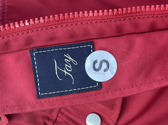 Y2K FAY GIACCA UTILITY ROSSO DONNA PRE OWNED S