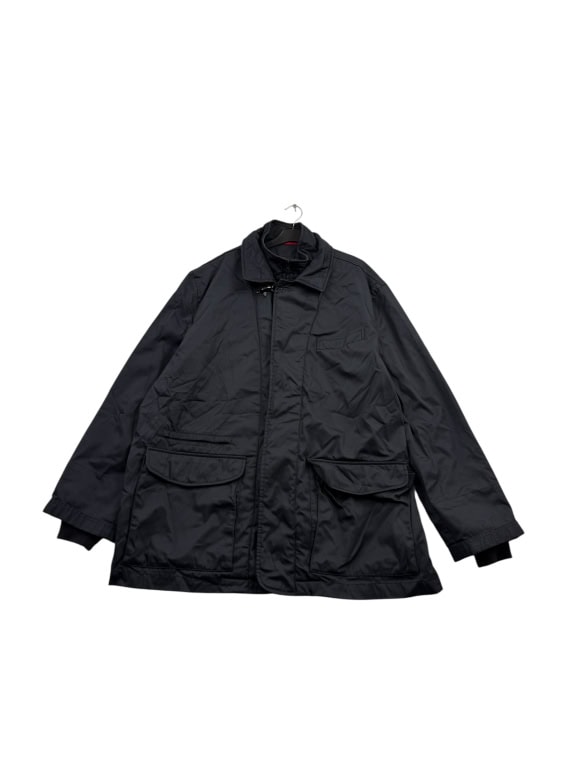 FAY JACKET VINTAGE LOGO BLACK MENS XXL