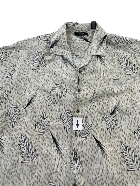 FENZIA ΠΟΥΚΑΜΙΣΟ OVERSIZED ΠΑΛ ΧΑΚΙ ΑΝΤΡΙΚΟ PRE OWNED S