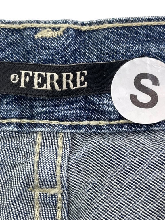 FERRE JEANS CLASSICO WASHED BLUE DONNA PRE OWNED S