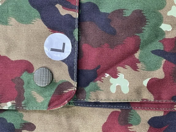 FIELD JACKET UTILITY CAMOUFLAGE MENS PRE OWNED L