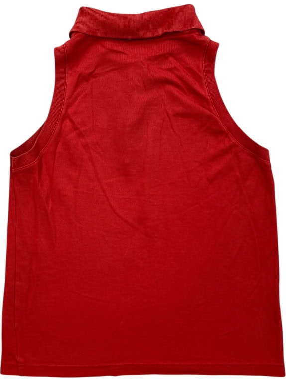 FILA ΑΜΑΝΙΚΗ POLO ΜΠΛΟΥΖΑ VINTAGE ΚΟΚΚΙΝΗ ΓΥΝΑΙΚΕΙΟ S