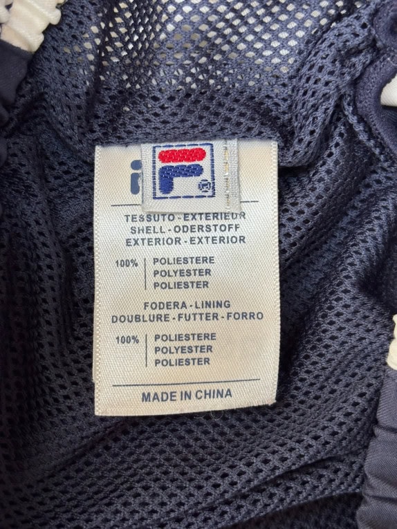FILA ΑΘΛΗΤΙΚΟ ΣΟΡΤΣ SPORTSWEAR ΝΑΥΤΙΚΟ ΜΠΛΕ UNISEX PRE OWNED S