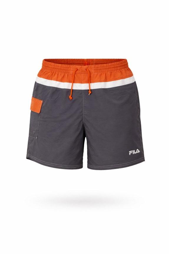 FILA BERMUDA SHORTS STREETWEAR ΓΚΡΙ ΑΝΤΡΙΚΟ PRE OWNED XL