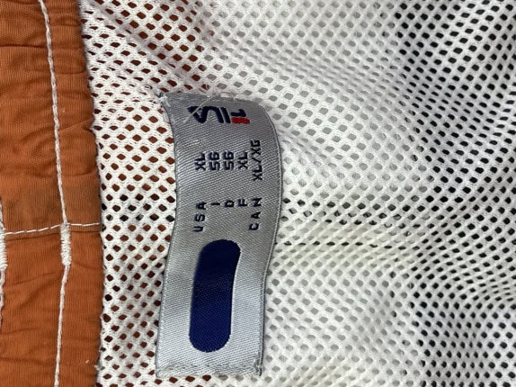 FILA BERMUDA SHORTS STREETWEAR ΓΚΡΙ ΑΝΤΡΙΚΟ PRE OWNED XL