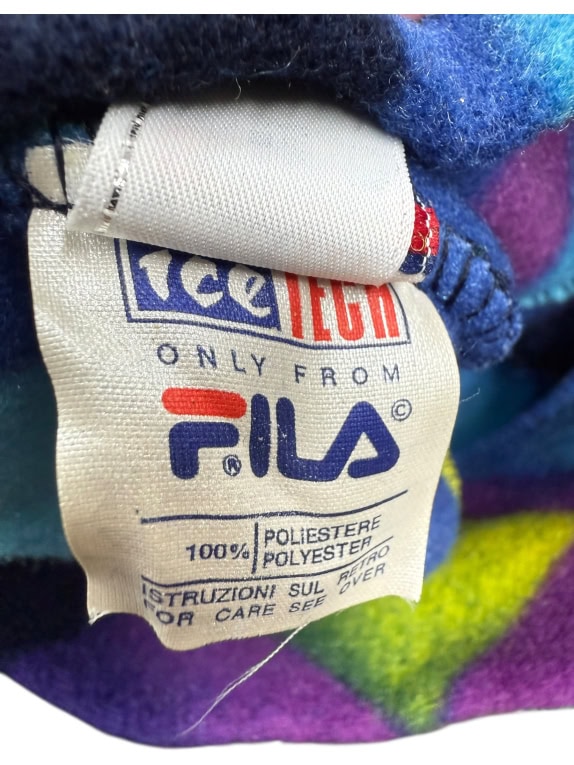 FILA Fleece Σκουφάκι Ice Tech Πολύχρωμο με Pom Pom Unisex One Size