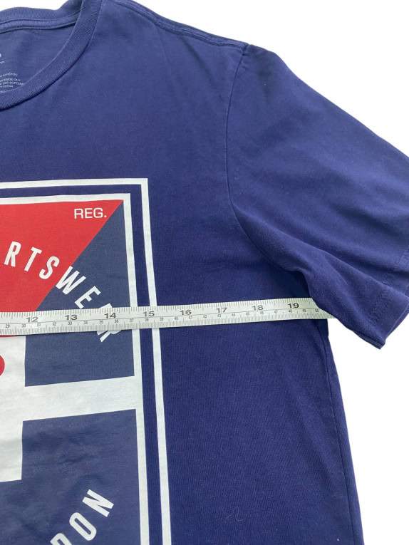 FILA GRAPHIC TEE SPORTSWEAR NAVY ΑΝΤΡΙΚΟ PRE OWNED