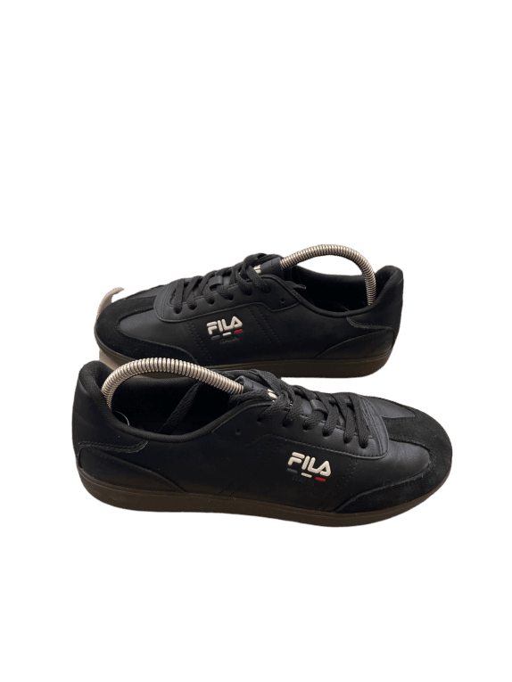 FILA LOW TOP SNEAKERS MINIMAL ΜΑΥΡΑ UNISEX PRE OWNED EU 40