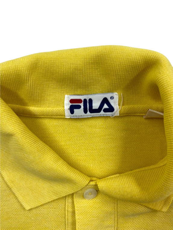 FILA ΜΠΛΟΥΖΑ POLO VINTAGE ΜΕ ΚΕΝΤΗΤΟ ΛΟΓΟΤΥΠΟ ΚΙΤΡΙΝΗ ΑΝΔΡΙΚΗ M