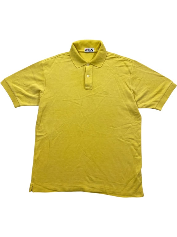 FILA ΜΠΛΟΥΖΑ POLO VINTAGE ΜΕ ΚΕΝΤΗΤΟ ΛΟΓΟΤΥΠΟ ΚΙΤΡΙΝΗ ΑΝΔΡΙΚΗ M