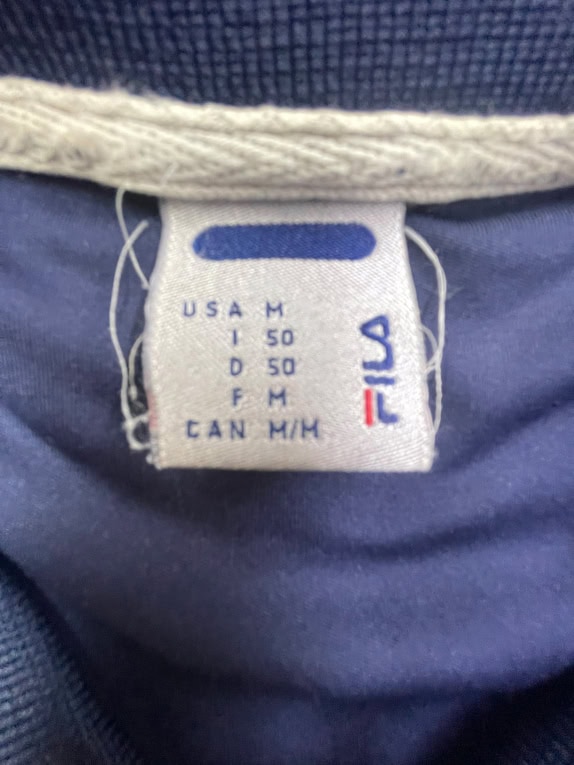 FILA ΜΠΛΟΥΖΑΚΙ POLO VINTAGE LOGO ΜΠΛΕ ΑΝΔΡΙΚΟ M
