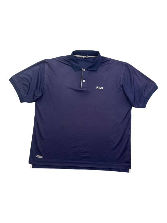FILA ΜΠΛΟΥΖΑΚΙ POLO VINTAGE LOGO ΜΠΛΕ ΑΝΔΡΙΚΟ M