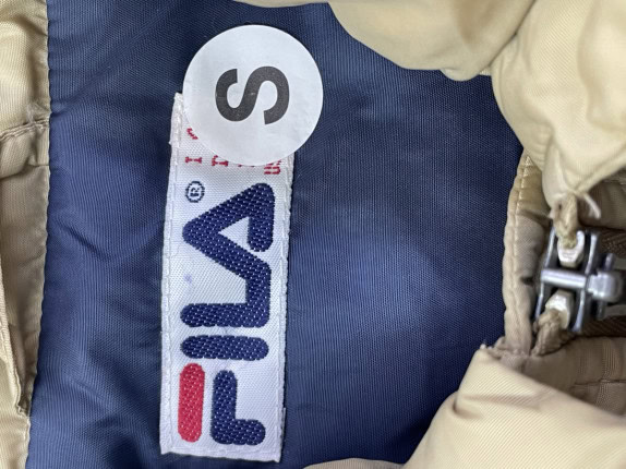 FILA ΜΠΟΥΦΑΝ PUFFER ΚΛΑΣΙΚΟ ΜΠΕΖ ΑΝΤΡΙΚΟ PRE OWNED S