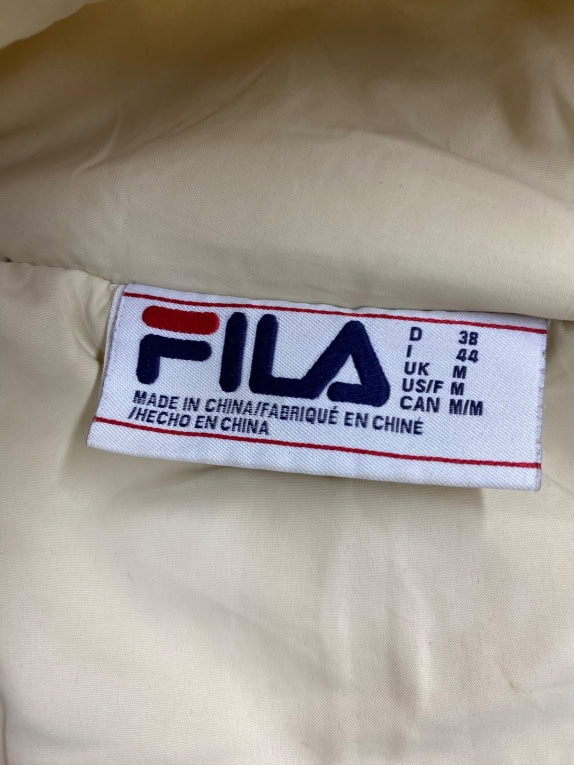 FILA ΜΠΟΥΦΑΝ PUFFER VINTAGE LOGO ΜΠΕΖ ΓΥΝΑΙΚΕΙΟ M