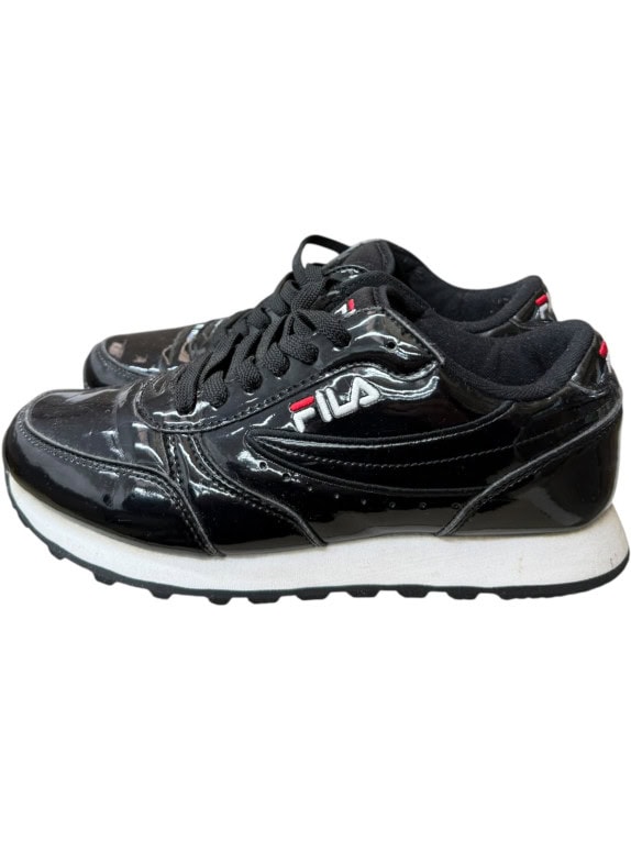 Fila Orbit Flow Wmn Patent Sneakers Black Glossy Women’s EU 36