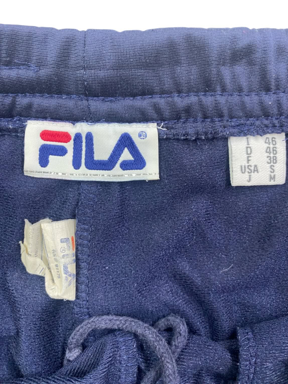 Fila Παντελόνι Φόρμας Vintage Logo Μπλε Ανδρικό M