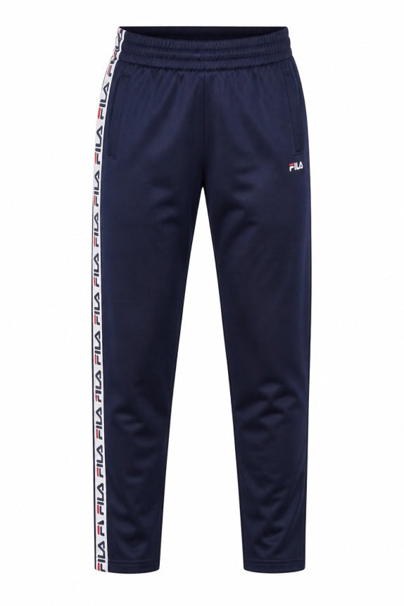 FILA PANTALONI TRACK SPORTSWEAR BLU UOMO PRE OWNED S