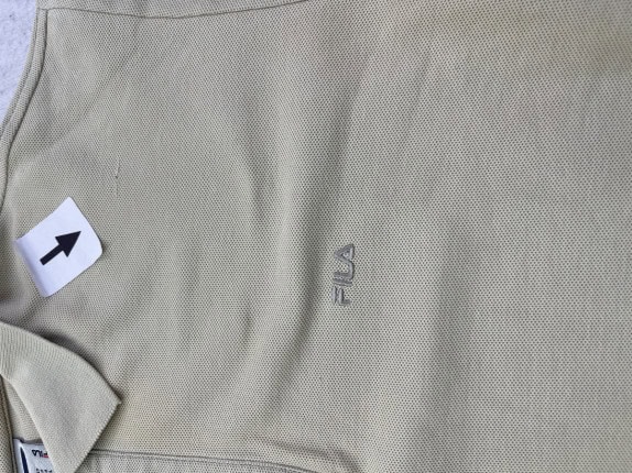 FILA POLO SHIRT MINIMAL BEIGE ΑΝΤΡΙΚΟ PRE OWNED L