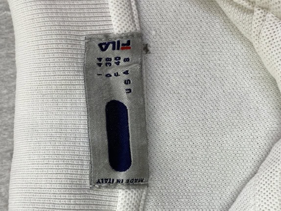 FILA POLO SHIRT MINIMAL OFF WHITE ΓΥΝΑΙΚΕΙΟ PRE OWNED S