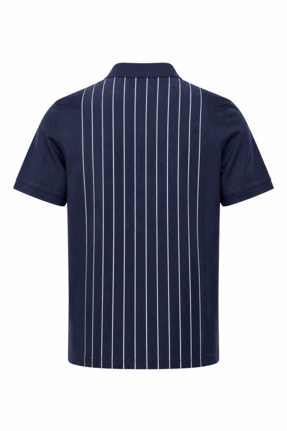 FILA POLO SHIRT RETRO BLU NAVY UOMO PRE OWNED S