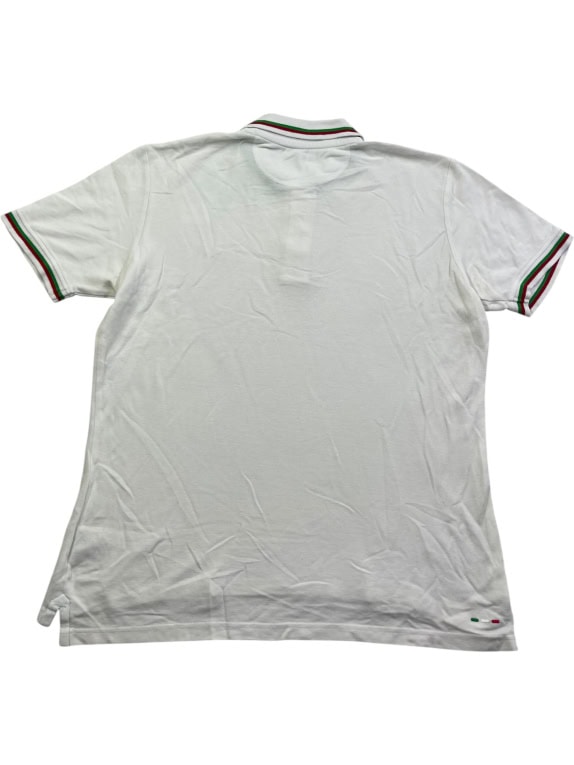 FILA Polo T-Shirt con logo Bianco UNISEX XL