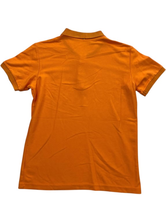 FILA Polo con logo vintage arancione da uomo S (48)