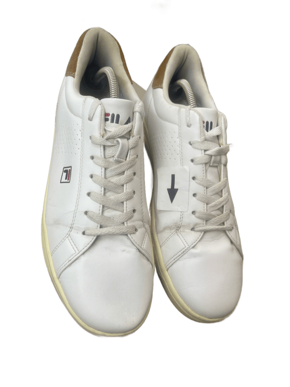FILA SNEAKERS MINIMAL ΛΕΥΚΟ ΚΑΦΕ UNISEX PRE OWNED EU 45