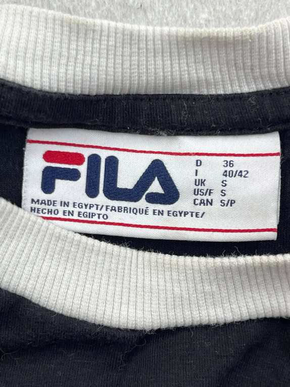 Fila T-shirt Colorblock Ροζ / Λευκό / Μαύρο