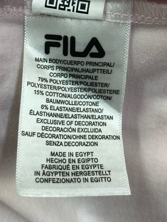 FILA T-SHIRT ΜΕ ΤΣΕΠΗ ΚΑΙ LOGO ΑΝΟΙΧΤΟ ΡΟΖ UNISEX M
