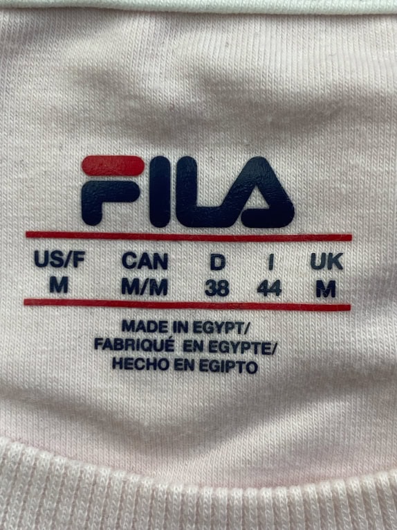 FILA T-SHIRT ΜΕ ΤΣΕΠΗ ΚΑΙ LOGO ΑΝΟΙΧΤΟ ΡΟΖ UNISEX M