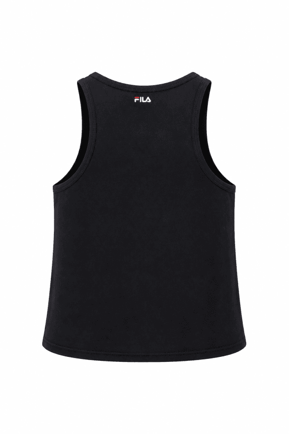 FILA TOP STREETWEAR NERO DONNA PRE OWNED L