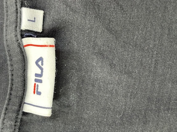 FILA TOP STREETWEAR NERO DONNA PRE OWNED L