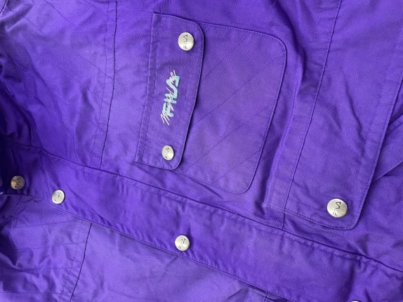 1990S FILA  JACKET STREETWEAR ΜΩΒ ΑΝΤΡΙΚΟ PRE OWNED M