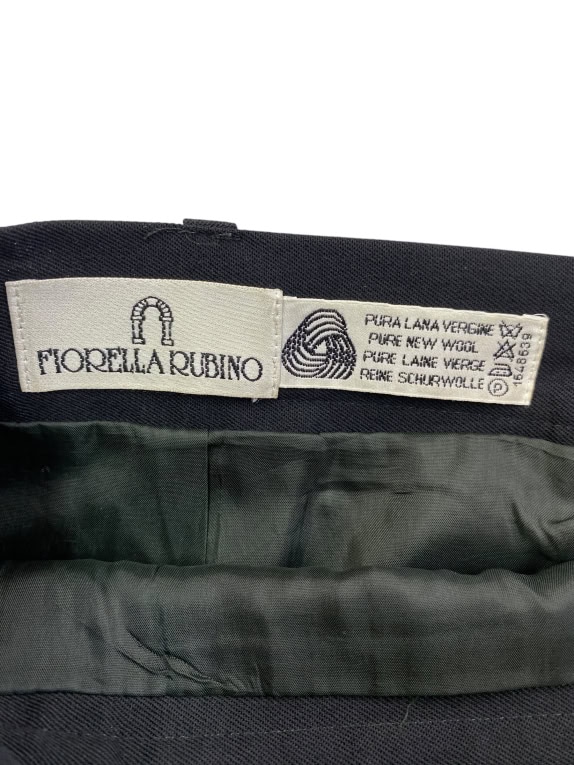 FIORELLA RUBINO MIDI SKIRT BLACK WOMEN'S S