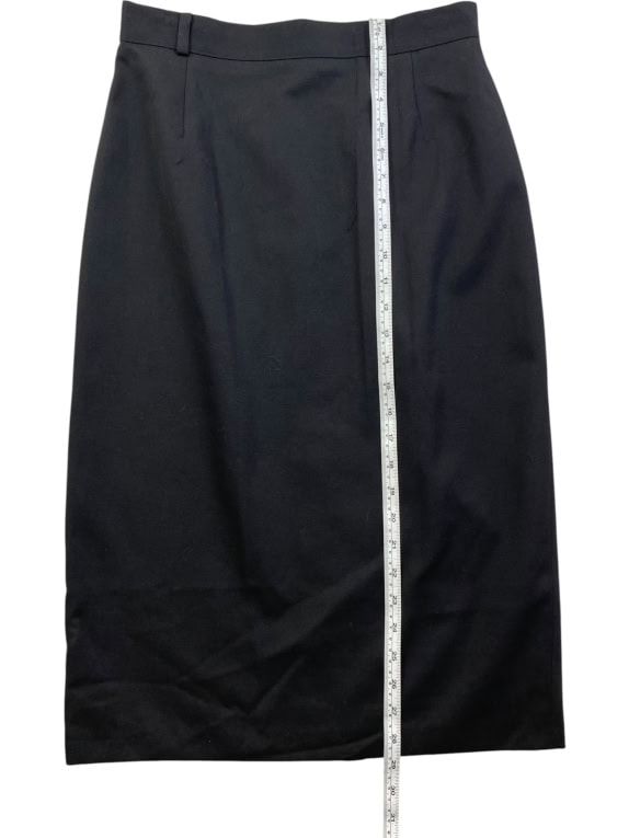 FIORELLA RUBINO MIDI SKIRT BLACK WOMEN'S S