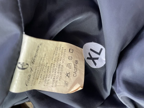 1989 CONTE OF FLORENCE  VINTAGE ΧΑΚΙ ΑΝΤΡΙΚΟ PRE OWNED XL