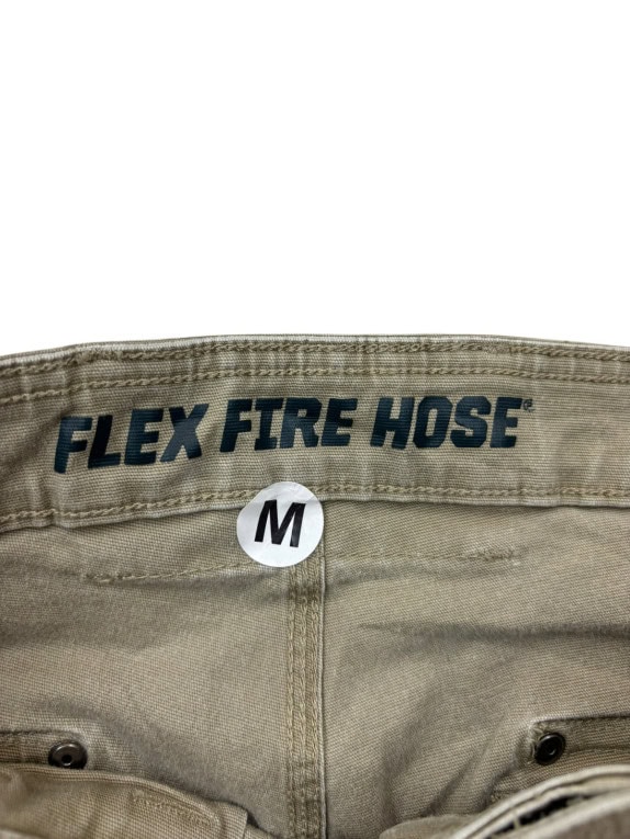 FLEX FIRE HOSE CARGO PANTS UTILITY OLIVE UNISEX PRE OWNED M