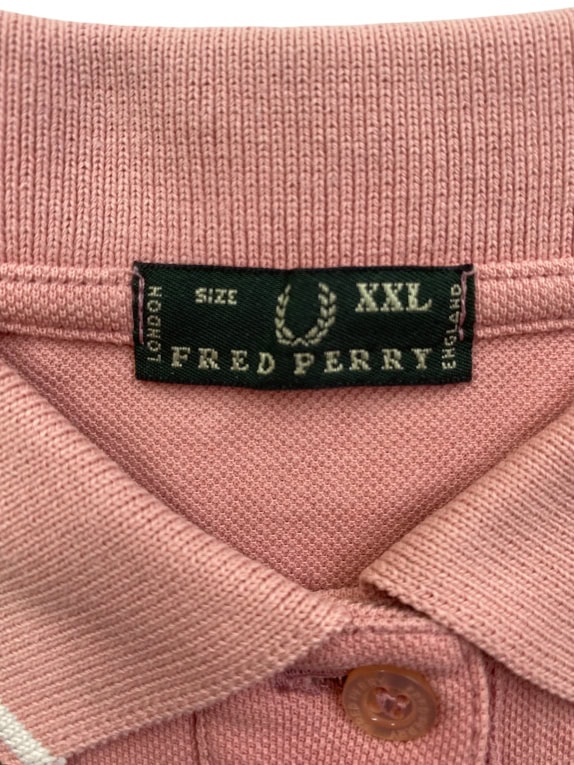 FRED PERRY ΑΜΑΝΙΚΗ ΜΠΛΟΥΖΑ POLO VINTAGE ΚΕΝΤΗΤΟ ΛΟΓΟΤΥΠΟ ΣΑΠΙΟ ΜΗΛΟ ΓΥΝΑΙΚΕΙΟ S/M
