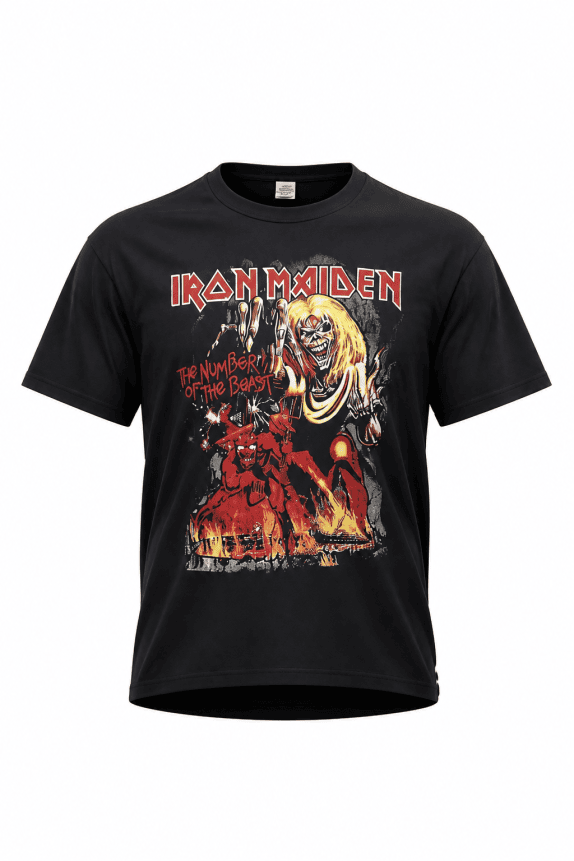 IRON MAIDEN THE NUMBER OF THE BEAST T-SHIRT NERA UNISEX XL PRE-OWNED