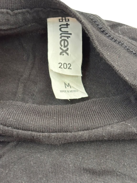 FRUITEX ΚΟΝΤΟΜΑΝΙΚΗ ΜΠΛΟΥΖΑ GRAPHIC ΞΕΘΩΡΙΑΣΜΕΝΟ ΜΑΥΡΟ UNISEX PRE OWNED M
