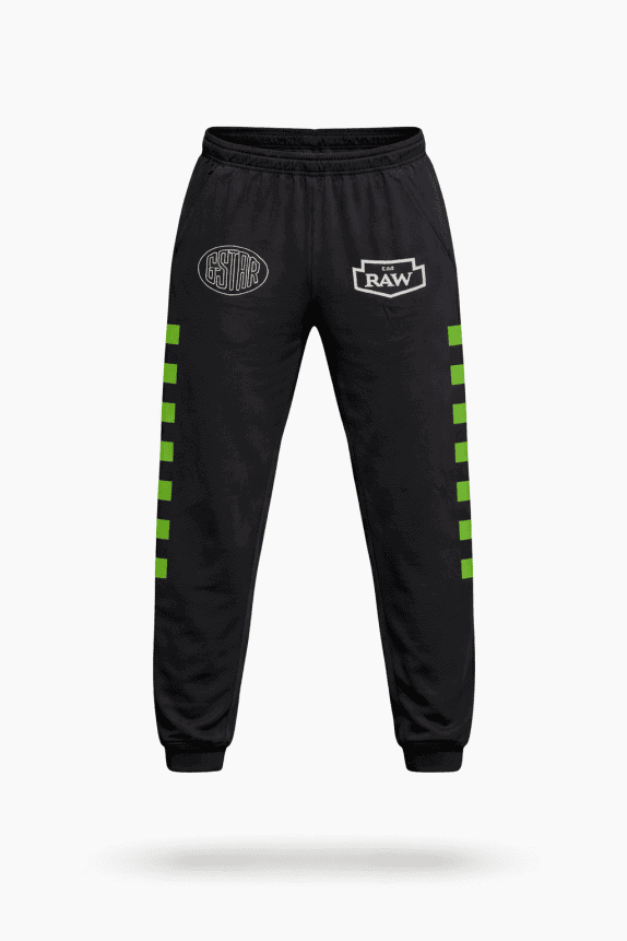 G STAR PANTALONI TUTA STREETWEAR NERO UOMO PRE OWNED XL